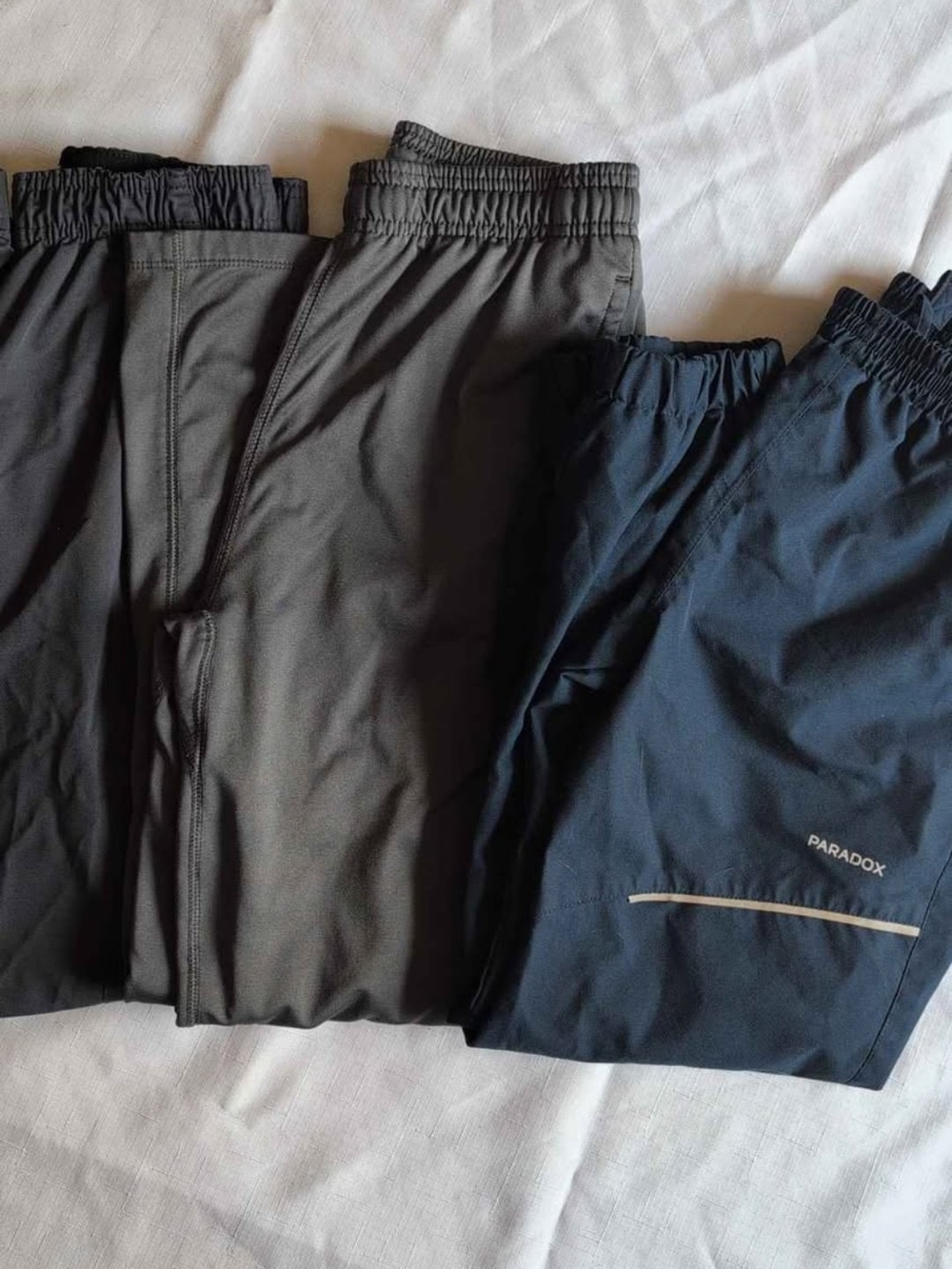 Boys Black and Navy Athletic Joggers